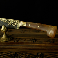 Damascus Steel Yataghan Sword