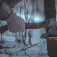 Signature Damascus Axe