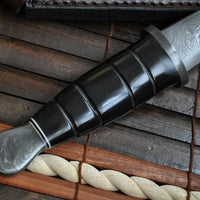Custom Double Edge Damascus Steel Dagger
