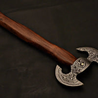Damascus Double Headed Axe