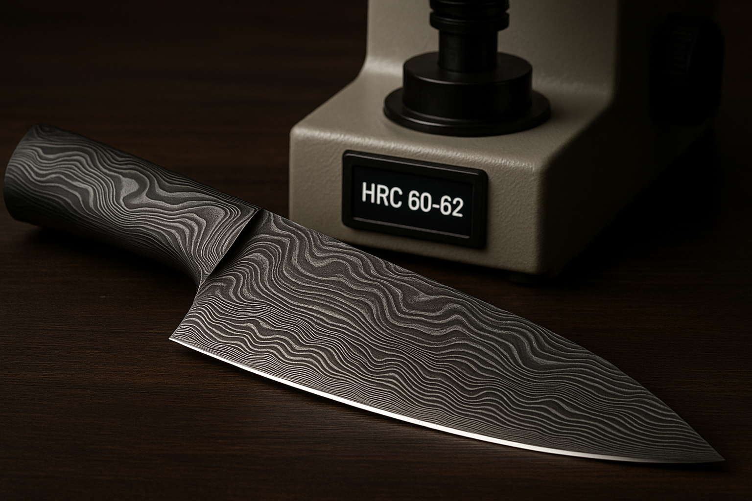 Damascus Knife Hardness