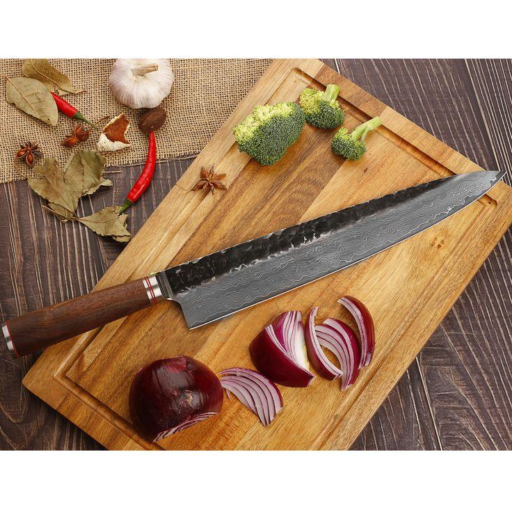 Damascus Kitchen Knives