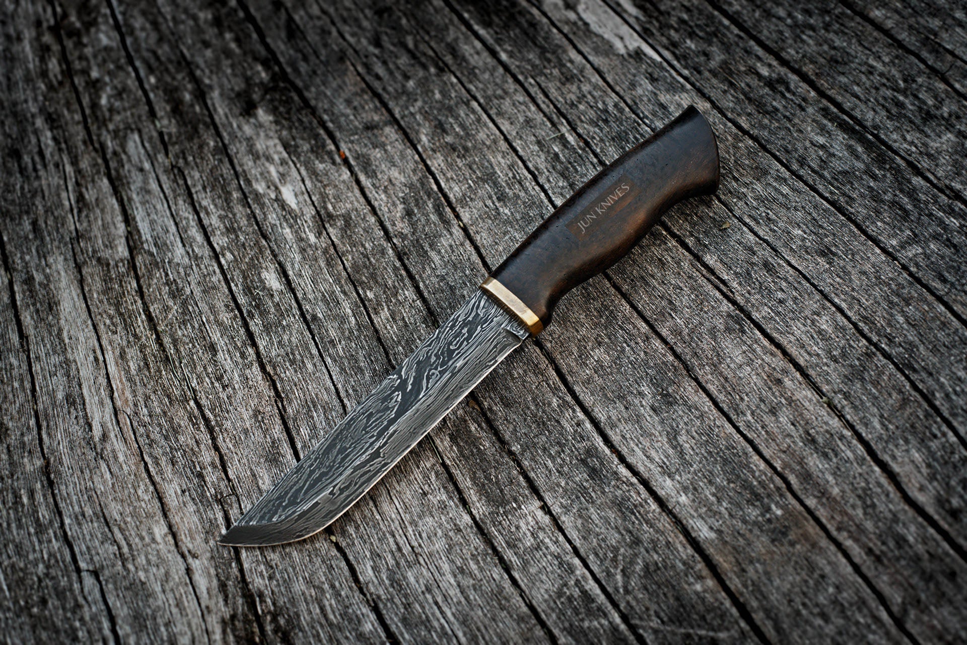 Damascus Steel Handmade Scandi