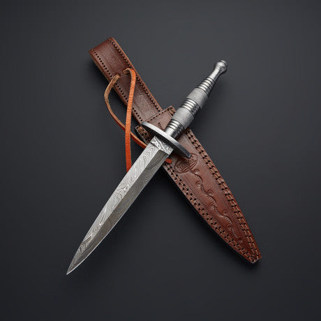 Full Damascus Dagger