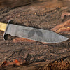 Damascus Steel Full Tang Bowie Knife Full Tang