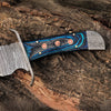 Wilderness Sentinel Damascus Steel Bowie Knife