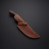 Rosewood Damascus Tracker Knife