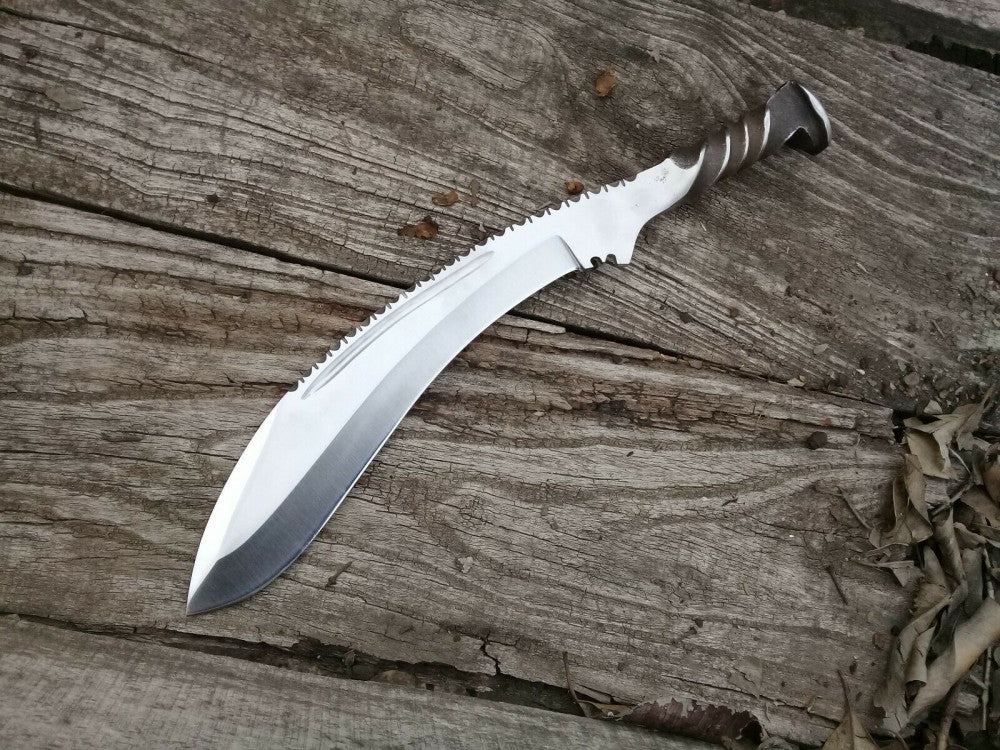 Rail Road Spike Steel Kukri Knife