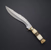 Bone Claw Damascus Kukri