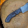 The Jim Bridger - 10 inch Tracker Knife with Micarta Handle Built for the Wilderness with Leather Sheath