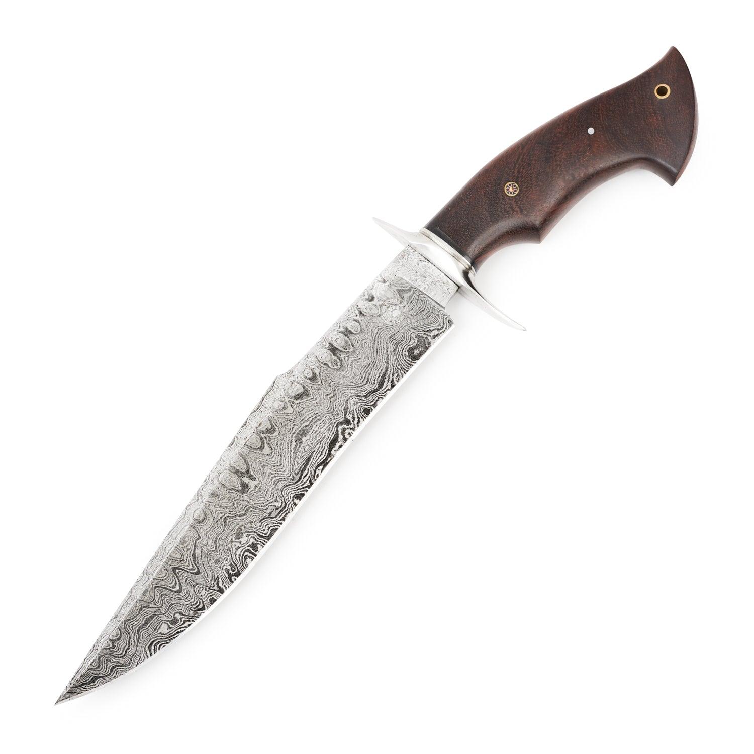 Guardian Damascus Steel Hunting Knife