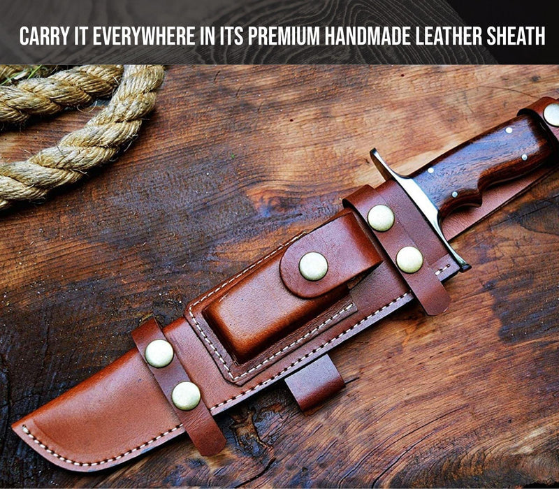 Legacy Damascus Hunting Knife