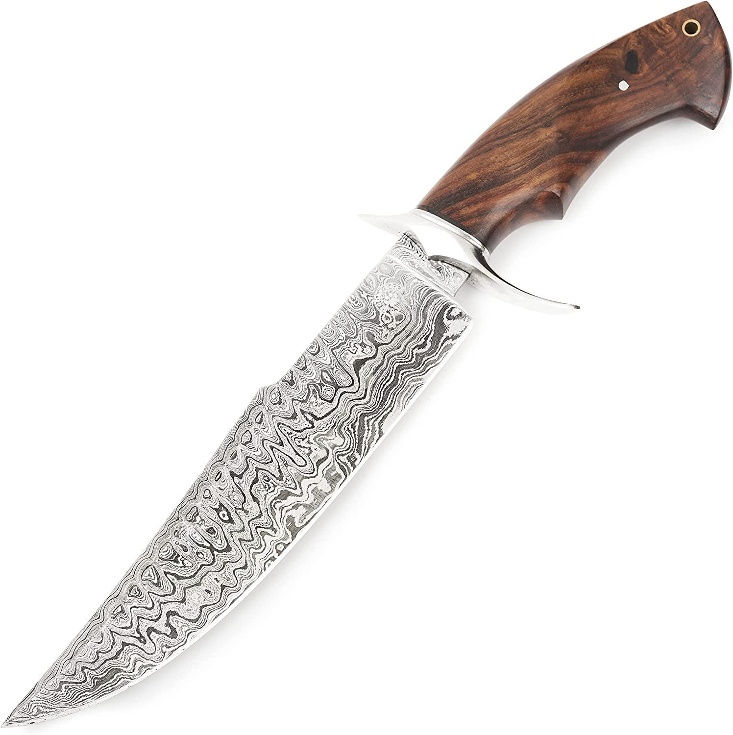Flacon Eye Damascus Hunting Knife
