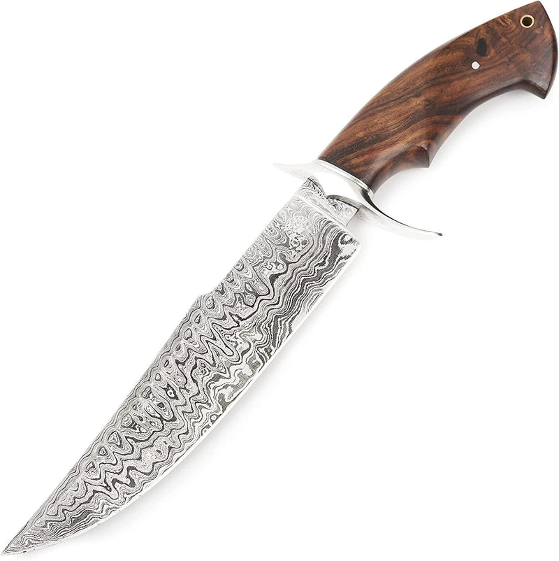 Flacon Eye Damascus Hunting Knife