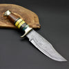 Legacy Damascus Steel Bowie Knife