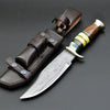 Legacy Damascus Steel Bowie Knife