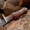 Talon Damascus Damascus Bowie Knife