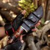 Talon Damascus Damascus Bowie Knife