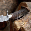  Bowie Knife Antler Handle