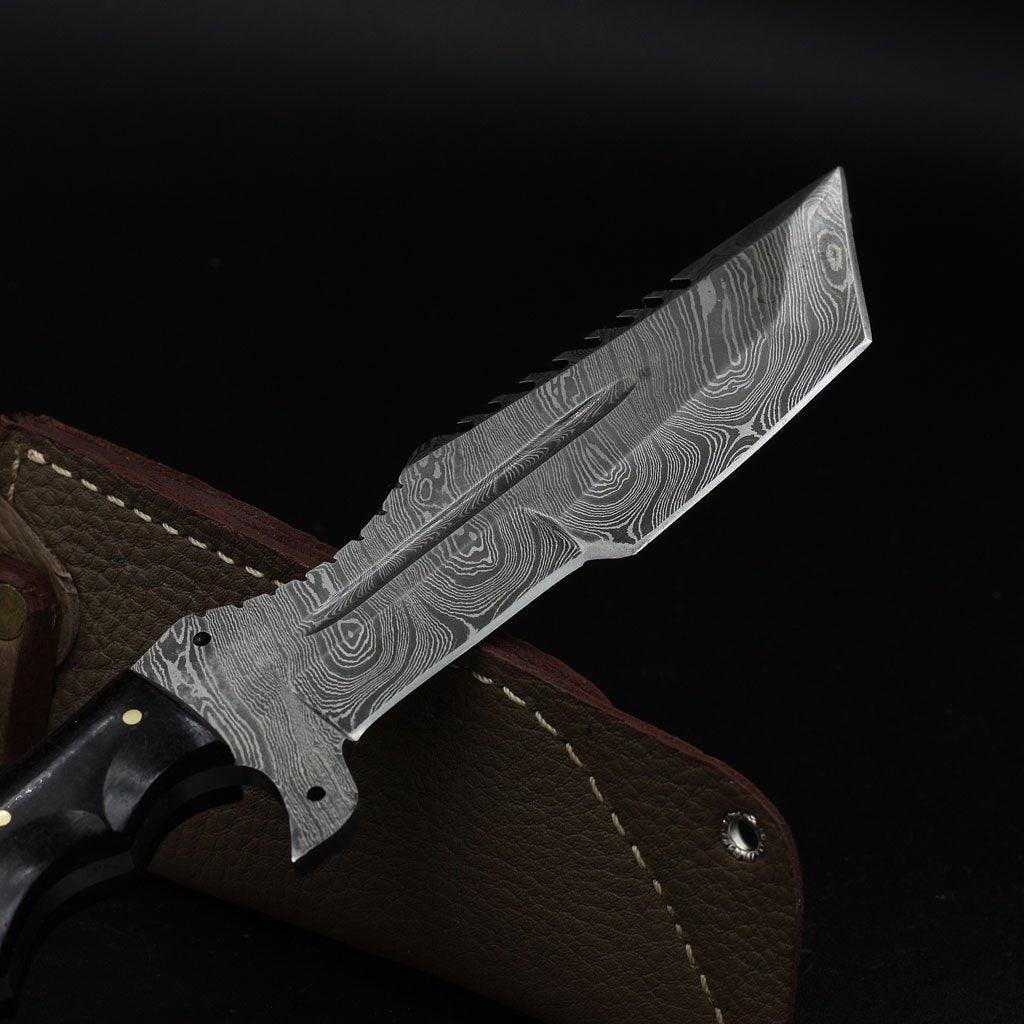 The Sentinel Damascus Tracker Knife