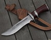 Damascus Steel Bowie Knife