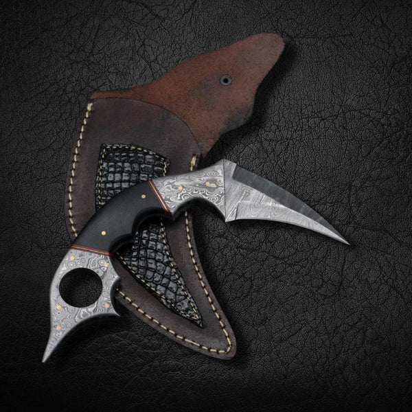 Warrior Damascus Steel Karambit