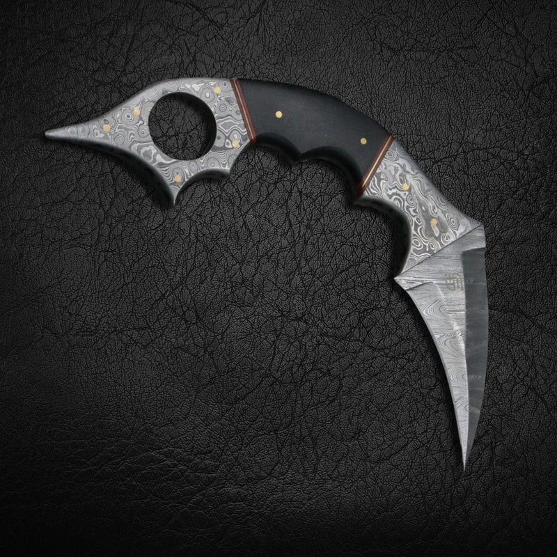 Warrior Damascus Steel Karambit