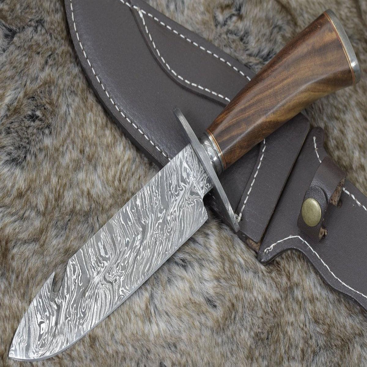 Eclipse Damascus Steel Bowie