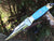 Turquoise  Fixed Blade Dagger