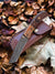 Walnut Wood Damascus Steel Folding Knife