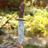 Inferno Hunter Damascus Bowie Knife