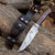 Inferno Hunter Damascus Bowie Knife