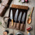 Leather knife roll