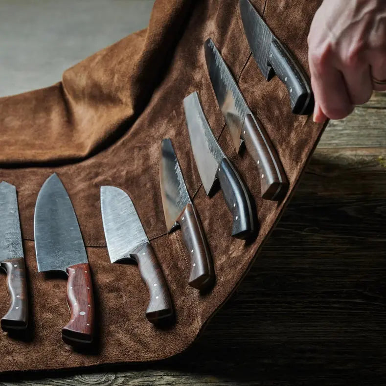 Magnetische Messertasche - 10 Plätze 
