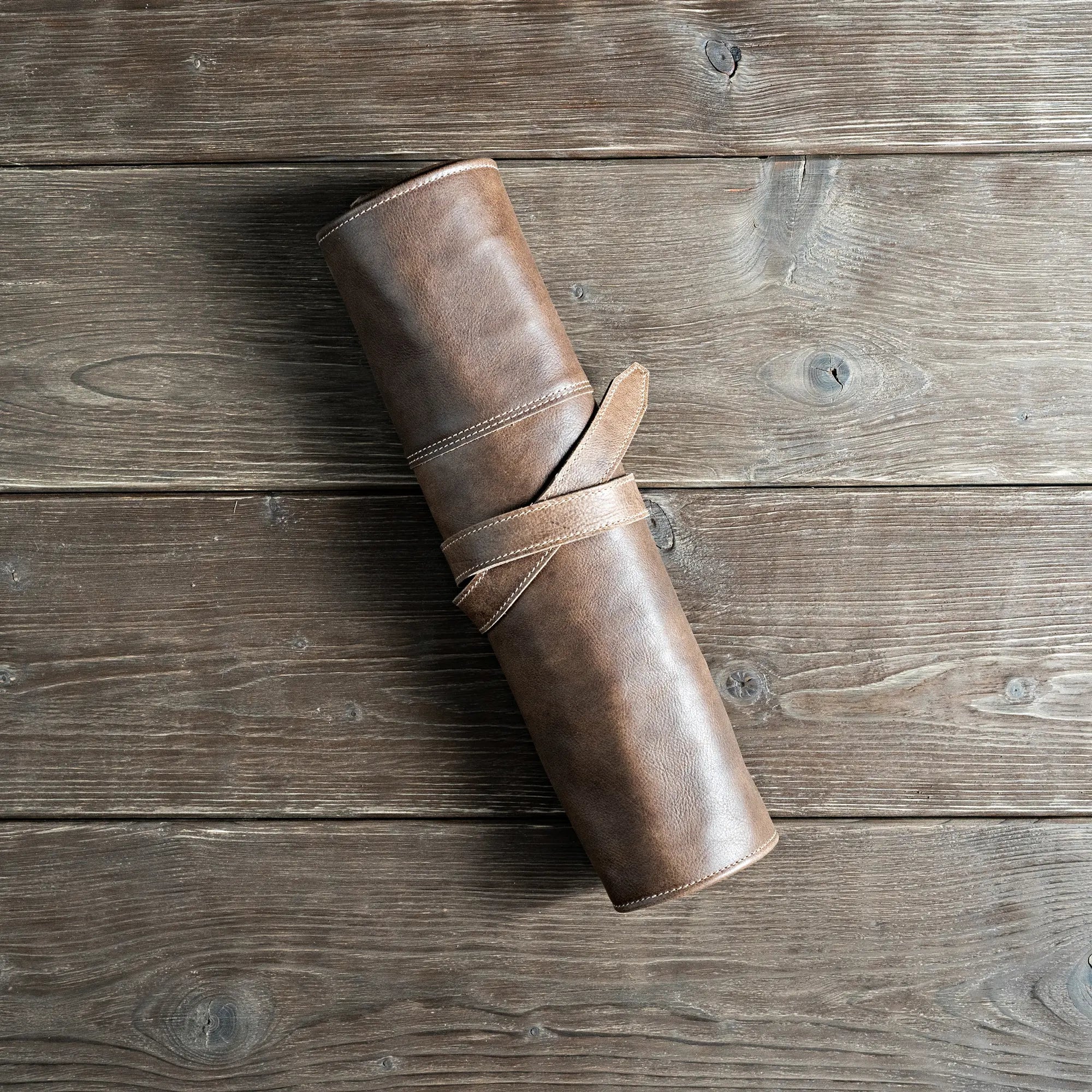 Leather knife cover bag