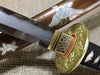 Black Echo Damascus Steel Katana