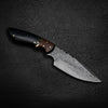 Bridger Fang Damascus Skinning Knife