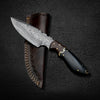 Bridger Fang Damascus Skinning Knife