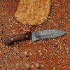 Wildridge Full Tang Damascus Outdoor Knife