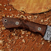 Wildridge Full Tang Damascus Outdoor Knife