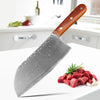 The Grim Reaper Damascus Steel Meat Cleaver