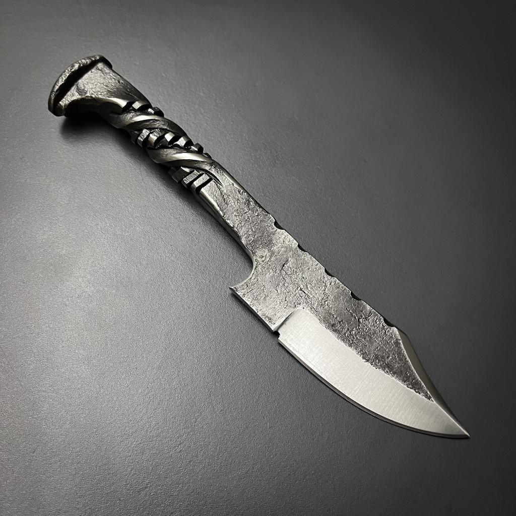 Railroad Spike Knife