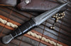 Custom Double Edge Damascus Steel Dagger