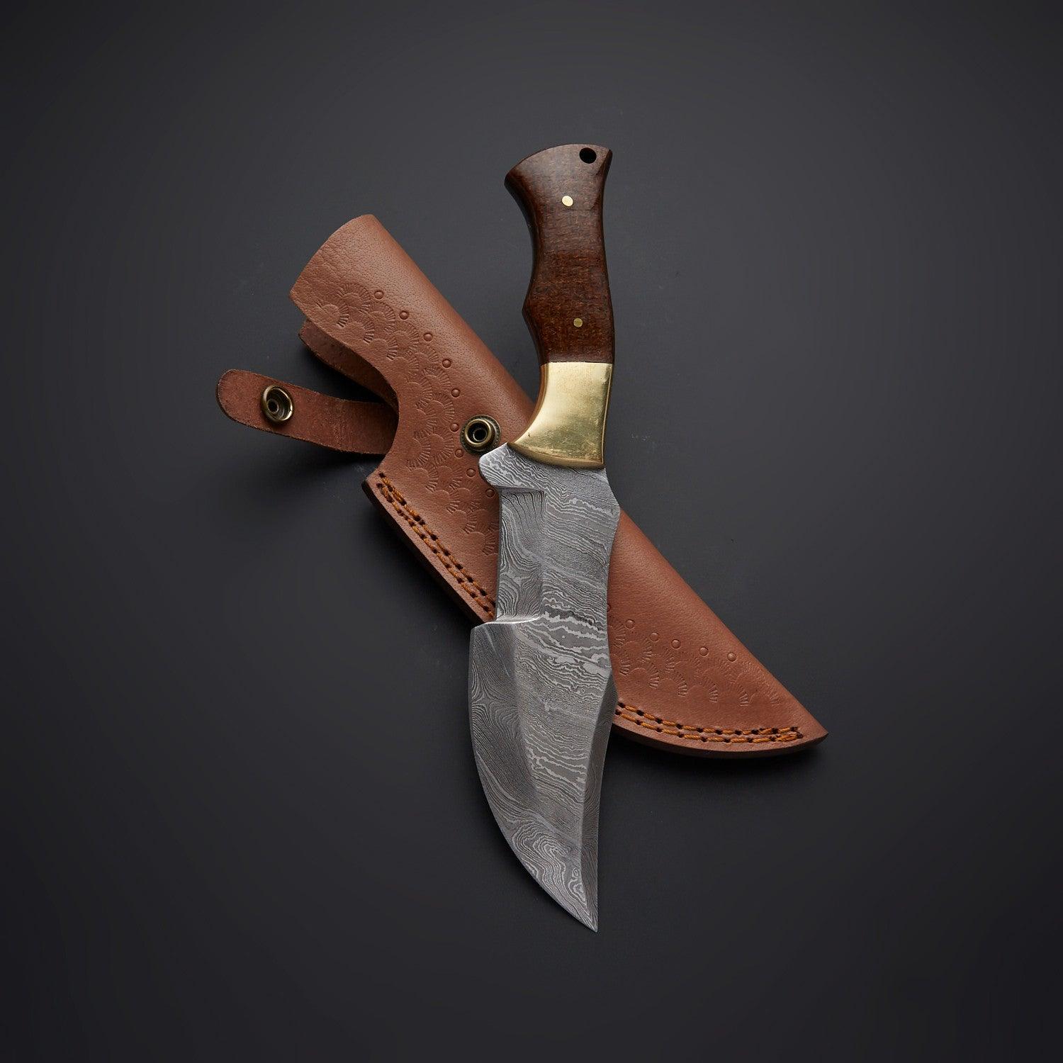 Maroon Tracker Knife