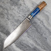 Damascus Steel Sapphire Wood Knife Set of 6 - 