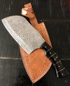 damascus steel cleaver 