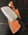 damascus steel cleaver 