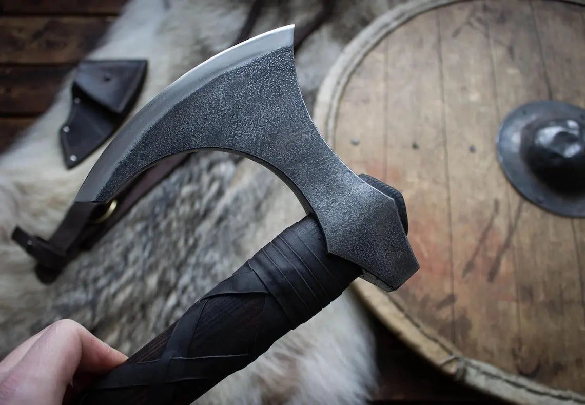 King Ragnar Lothbrok’s Legendary Axe | Premium High-End Viking Axe for Gentlemen Gift | RA-287 