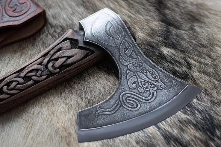 Premium Style Viking Axe | Handmade Viking Axe | Premium Axe for Gentlemen | RA-282 