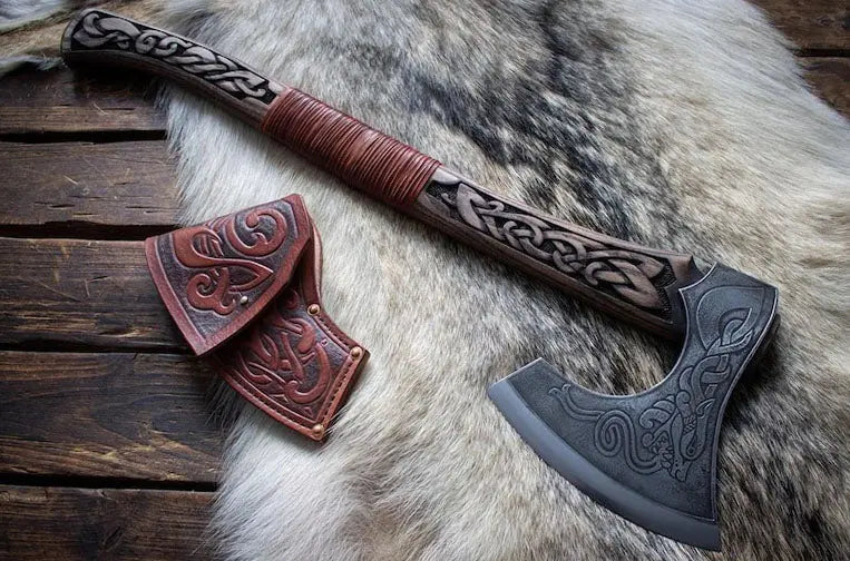 Premium Style Viking Axe | Handmade Viking Axe | Premium Axe for Gentlemen | RA-282 